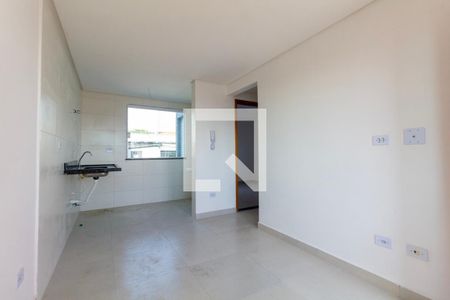 Sala, Cozinha e Área de Serviço de apartamento à venda com 2 quartos, 34m² em Vila Carrão, São Paulo