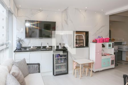 Sala de apartamento à venda com 2 quartos, 100m² em Parque Industrial Tomas Edson, São Paulo