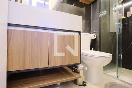 Banheiro da Suíte de apartamento à venda com 2 quartos, 49m² em Vila Matilde, São Paulo