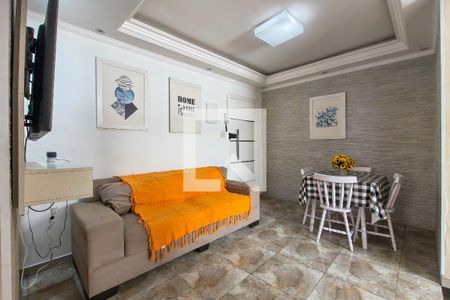 Sala de apartamento para alugar com 2 quartos, 64m² em Vila Tupi, Praia Grande