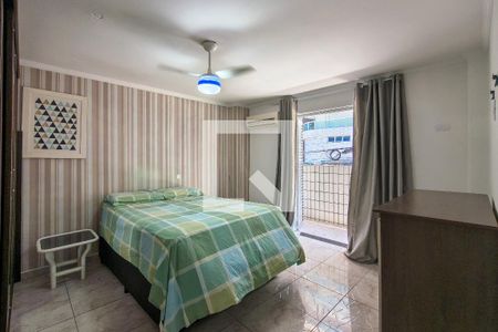Quarto de apartamento para alugar com 2 quartos, 64m² em Vila Tupi, Praia Grande