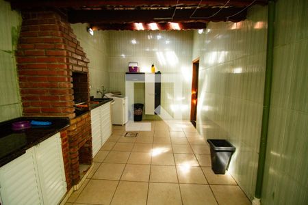 Churrasqueira de casa para alugar com 3 quartos, 140m² em Canto do Forte, Praia Grande