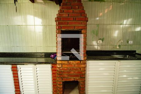 Churrasqueira de casa para alugar com 3 quartos, 140m² em Canto do Forte, Praia Grande