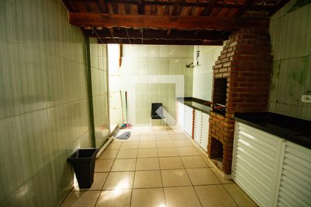 Churrasqueira de casa para alugar com 3 quartos, 140m² em Canto do Forte, Praia Grande