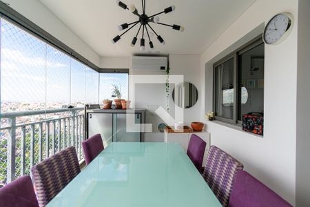 Varanda gourmet de apartamento à venda com 3 quartos, 80m² em Vila Ema, São Paulo