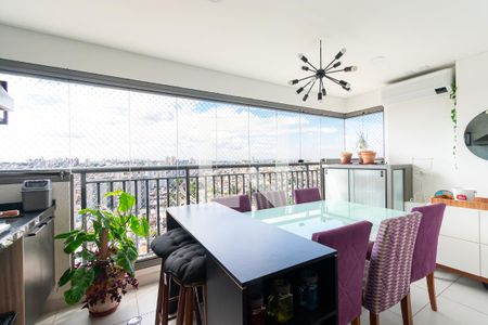 Varanda gourmet de apartamento à venda com 3 quartos, 80m² em Vila Ema, São Paulo