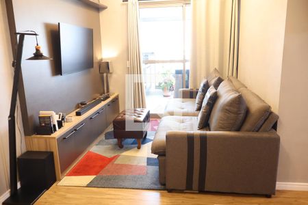 Sala de apartamento à venda com 3 quartos, 80m² em Vila Ema, São Paulo