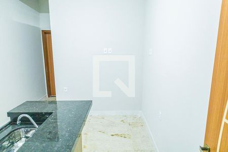 Sala/Cozinha de kitnet/studio para alugar com 1 quarto, 25m² em Granja Werneck, Belo Horizonte