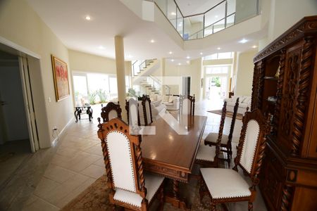 Sala de casa de condomínio para alugar com 4 quartos, 454m² em Loteamento Alphaville Campinas, Campinas