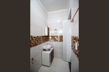 Banheiro da Suíte 1 de casa para alugar com 2 quartos, 68m² em Jardim Simus, Sorocaba