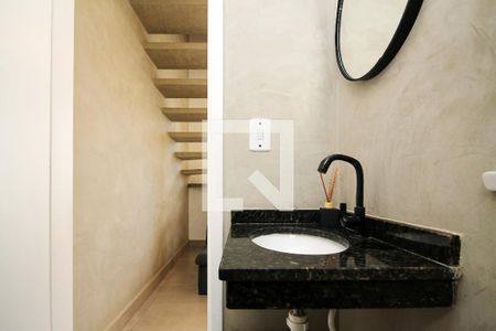 Lavabo de casa de condomínio para alugar com 2 quartos, 49m² em Chácara Ondas Verdes, Cotia
