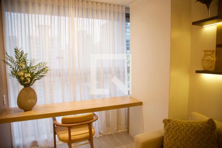 Sala de apartamento para alugar com 2 quartos, 81m² em Brooklin, São Paulo