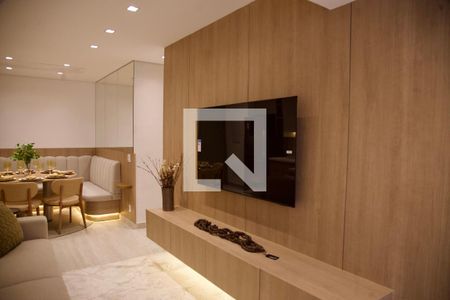 Sala de apartamento para alugar com 2 quartos, 81m² em Brooklin, São Paulo