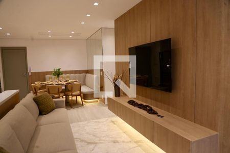 Sala de apartamento para alugar com 2 quartos, 81m² em Brooklin, São Paulo