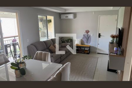 Sala de apartamento à venda com 3 quartos, 82m² em Loteamento Center Santa Genebra, Campinas