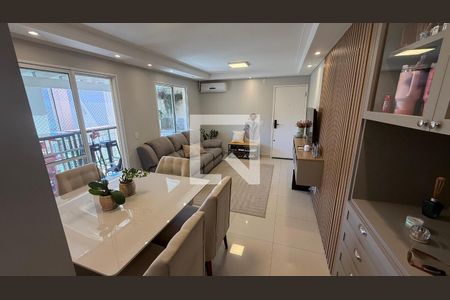 Sala de apartamento à venda com 3 quartos, 82m² em Loteamento Center Santa Genebra, Campinas