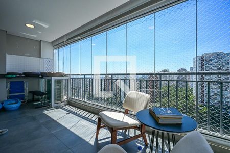 Varanda de apartamento à venda com 3 quartos, 90m² em Jardim Caboré, São Paulo