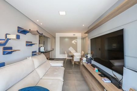 Sala de apartamento à venda com 3 quartos, 90m² em Jardim Caboré, São Paulo