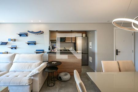 Sala de apartamento à venda com 3 quartos, 90m² em Jardim Caboré, São Paulo