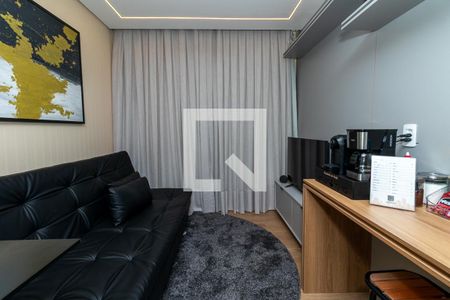 Sala de apartamento para alugar com 1 quarto, 25m² em Barra Funda, São Paulo