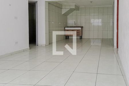 Sala/Sala de jantar/Cozinha de casa para alugar com 2 quartos, 75m² em Parque das Américas, Mauá