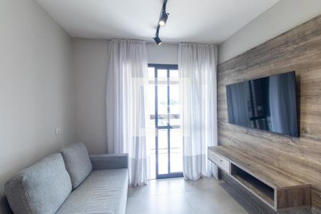 Sala de apartamento para alugar com 1 quarto, 49m² em Rebouças, Curitiba