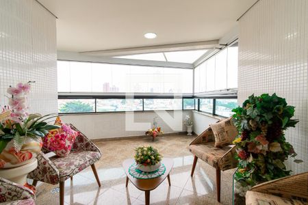 Varanda da Sala de apartamento para alugar com 3 quartos, 180m² em Parque da Vila Prudente, São Paulo