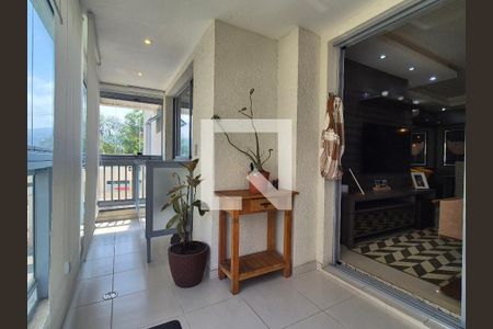 Varanda  de apartamento à venda com 3 quartos, 91m² em Recreio dos Bandeirantes, Rio de Janeiro