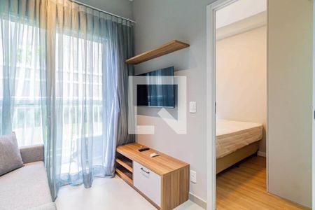 Sala/Cozinha de apartamento para alugar com 1 quarto, 25m² em Vila Lageado, São Paulo