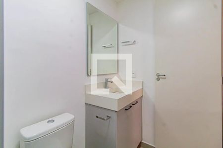 Banheiro do Quarto 1 de apartamento para alugar com 1 quarto, 25m² em Vila Lageado, São Paulo