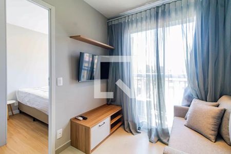 Sala de apartamento para alugar com 1 quarto, 25m² em Vila Lageado, São Paulo