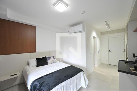 Sala/Quarto de kitnet/studio para alugar com 1 quarto, 27m² em Vila Clementino, São Paulo