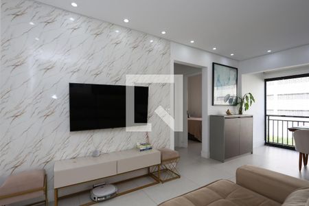 sala  de apartamento para alugar com 2 quartos, 49m² em Vila Andrade, São Paulo