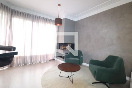 Sala de apartamento para alugar com 1 quarto, 104m² em Jardim, Santo André