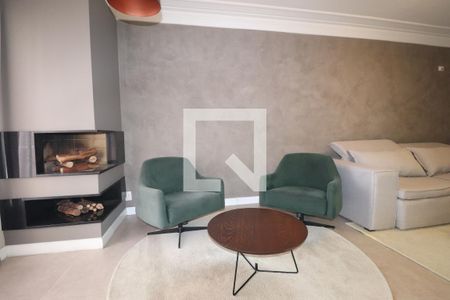 Sala de apartamento para alugar com 1 quarto, 104m² em Jardim, Santo André