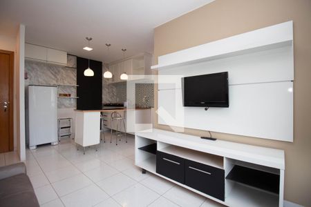 Sala de apartamento para alugar com 1 quarto, 38m² em Trecho 1, Brasília