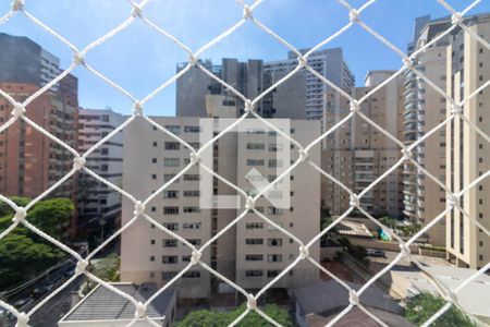 Vista da Sala de apartamento para alugar com 3 quartos, 90m² em Vila Olímpia, São Paulo