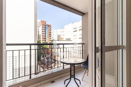 Varanda do Studio de kitnet/studio à venda com 1 quarto, 32m² em Consolação, São Paulo