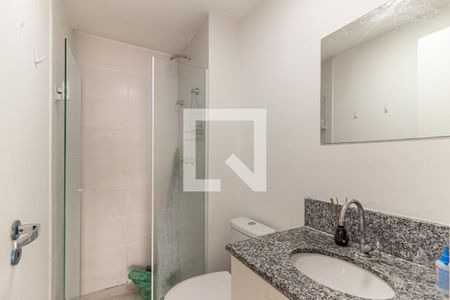 Banheiro de kitnet/studio à venda com 1 quarto, 32m² em Consolação, São Paulo