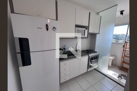 Cozinha de apartamento à venda com 2 quartos, 46m² em Chácara jaguari, Santana de Parnaíba
