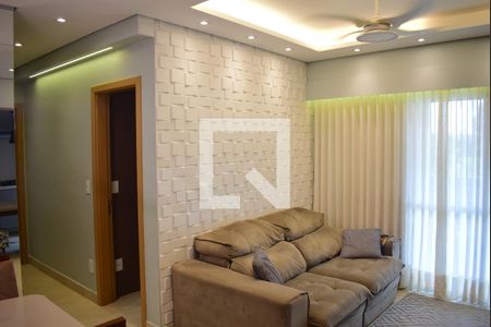 Sala de apartamento para alugar com 2 quartos, 71m² em Bonfim Paulista, Ribeirão Preto