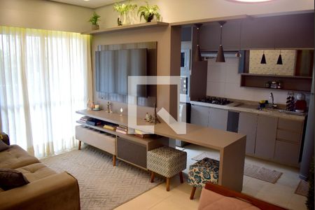 Sala de apartamento para alugar com 2 quartos, 71m² em Bonfim Paulista, Ribeirão Preto