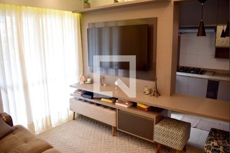 Sala de apartamento para alugar com 2 quartos, 71m² em Bonfim Paulista, Ribeirão Preto