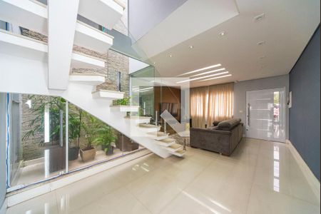 Sala de casa à venda com 3 quartos, 226m² em Parque Sao Vicente, Santo André