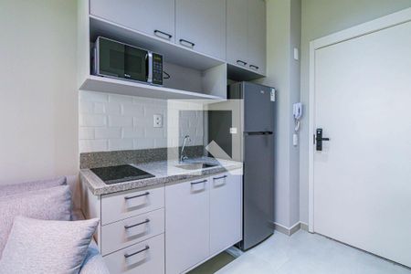 Sala/Cozinha de apartamento para alugar com 1 quarto, 25m² em Vila Lageado, São Paulo