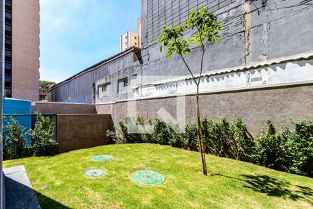 Vista do Varanda da Sala/Cozinha de apartamento para alugar com 1 quarto, 25m² em Vila Lageado, São Paulo
