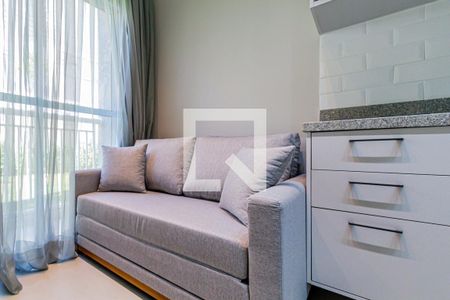 Sala/Cozinha de apartamento para alugar com 1 quarto, 25m² em Vila Lageado, São Paulo