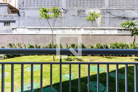 Varanda da Sala/Cozinha de apartamento para alugar com 1 quarto, 25m² em Vila Lageado, São Paulo