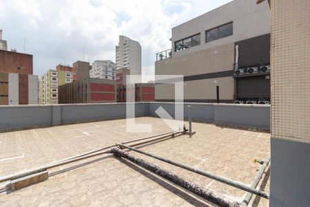 Vista/Varanda de kitnet/studio para alugar com 1 quarto, 28m² em Paraíso, São Paulo