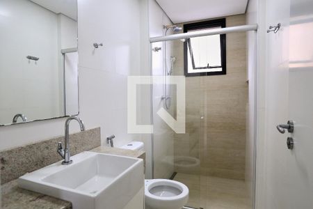 Banheiro da Suíte de apartamento para alugar com 2 quartos, 124m² em Cruzeiro, Belo Horizonte